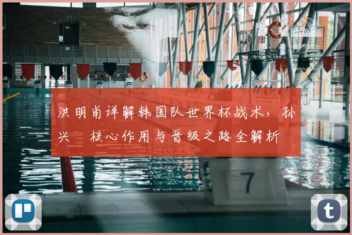 洪明甫详解韩国队世界杯战术,孙兴慜核心作用与晋级之路全解析